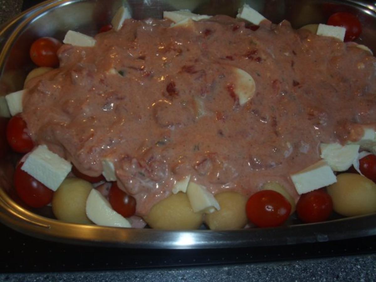 Gnocchi mit Tomaten und Mozzarella - Rezept - Bild Nr. 6