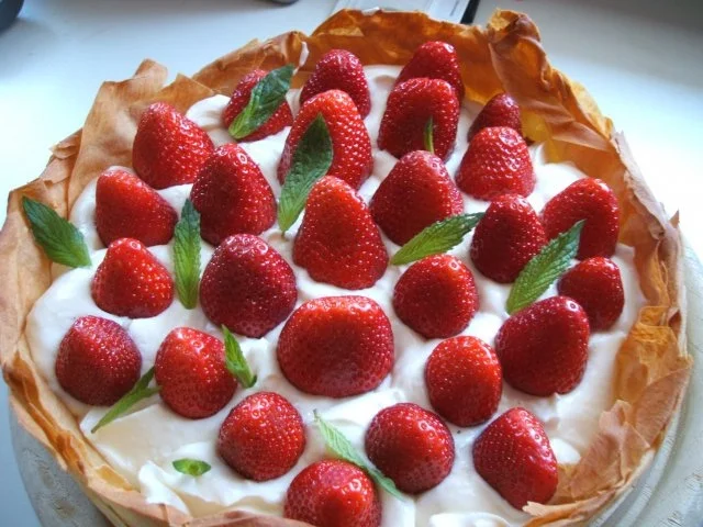 Backen: Blitztarte mit Obst - Rezept