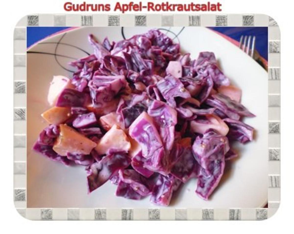 Bilder für Salat: Apfel-Rotkrautsalat - Rezept