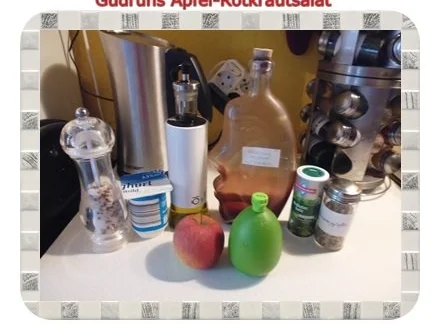 Salat: Apfel-Rotkrautsalat - Rezept - Bild Nr. 4