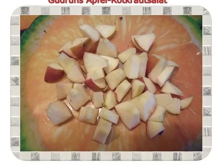 Salat: Apfel-Rotkrautsalat - Rezept - Bild Nr. 5