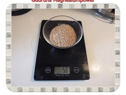 Rezept: Gesundes: Magnesiumpower Bild Nr. 3 Gesundes: Magnesiumpower - Rezept - Bild Nr. 3