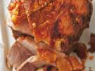 Krustenbraten mit einer Glasur aus Aprikosenmarmelade - Rezept
