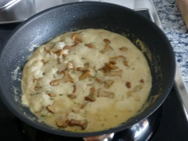 Schweinefilet mit Kartoffel-Rucola-Stampf und Pfifferlingen - Rezept - Bild Nr. 2