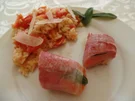 Rezept: Fisch-Saltimbocca mit Tomatenreis Fisch-Saltimbocca mit Tomatenreis - Rezept