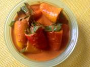 Gefüllte Paprika mit Frischkäse - Rezept