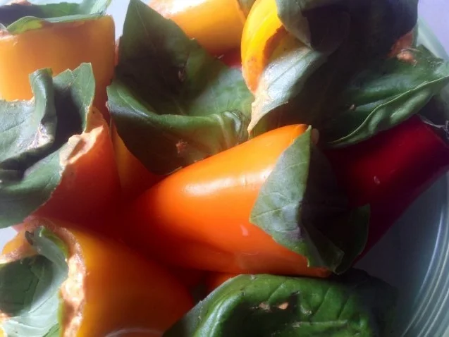 Gefüllte Paprika mit Frischkäse - Rezept - Bild Nr. 6