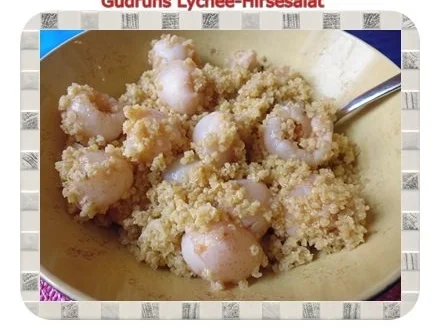 Frühstück: Lychee-Hirsesalat - Rezept