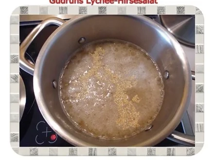 Frühstück: Lychee-Hirsesalat - Rezept - Bild Nr. 3