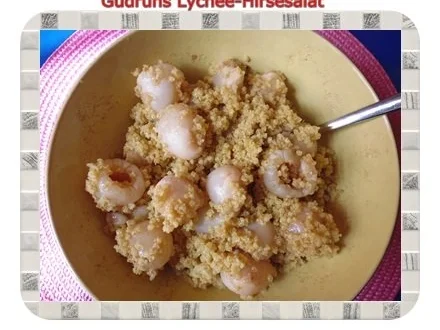 Frühstück: Lychee-Hirsesalat - Rezept - Bild Nr. 8