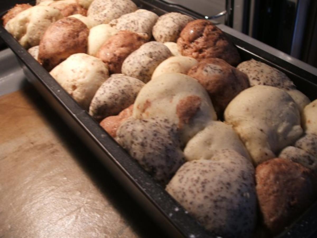 Backen: Süßes "Patchwork-Brot" - Rezept - Bild Nr. 13