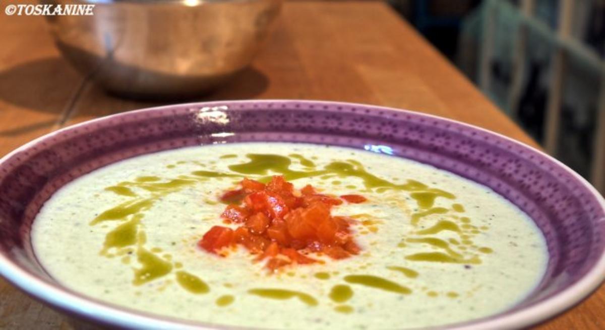 Kalte Gurken-Basilikum-Suppe - Rezept - Bild Nr. 11