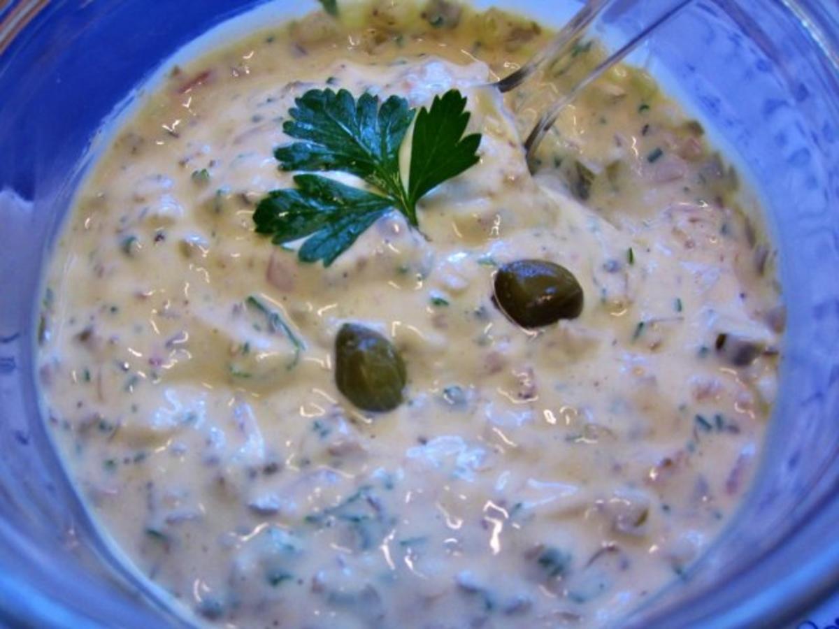 Bilder für Remoulade mit Mayonnaise selbstgemacht ** und Schalotte - Rezept