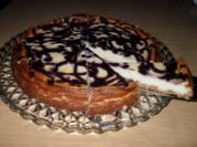 Rezept: Heidelbeer-Mascarpone-KƤsekuchen Heidelbeer-Mascarpone-KƤsekuchen - Rezept