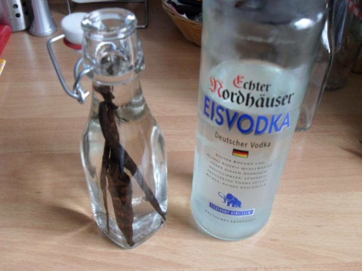 Vanilleextrakt mit Wodka - Rezept - Bild Nr. 5