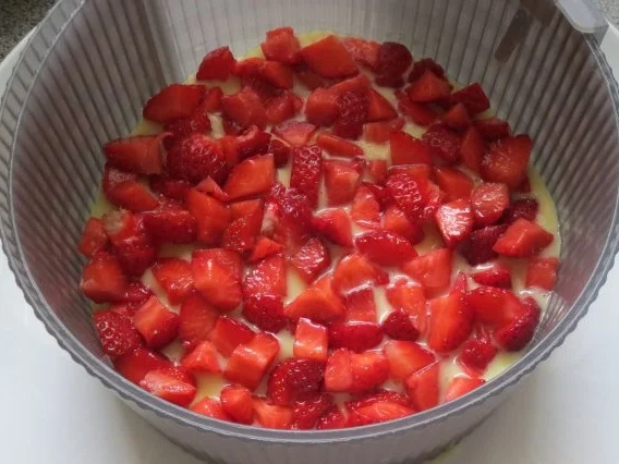 Rezept: Backen: Mini-Joghurt-Erdbeer-Torte Bild Nr. 6 Backen: Mini-Joghurt-Erdbeer-Torte - Rezept - Bild Nr. 6