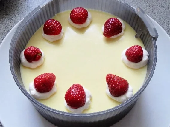 Rezept: Backen: Mini-Joghurt-Erdbeer-Torte Bild Nr. 8 Backen: Mini-Joghurt-Erdbeer-Torte - Rezept - Bild Nr. 8