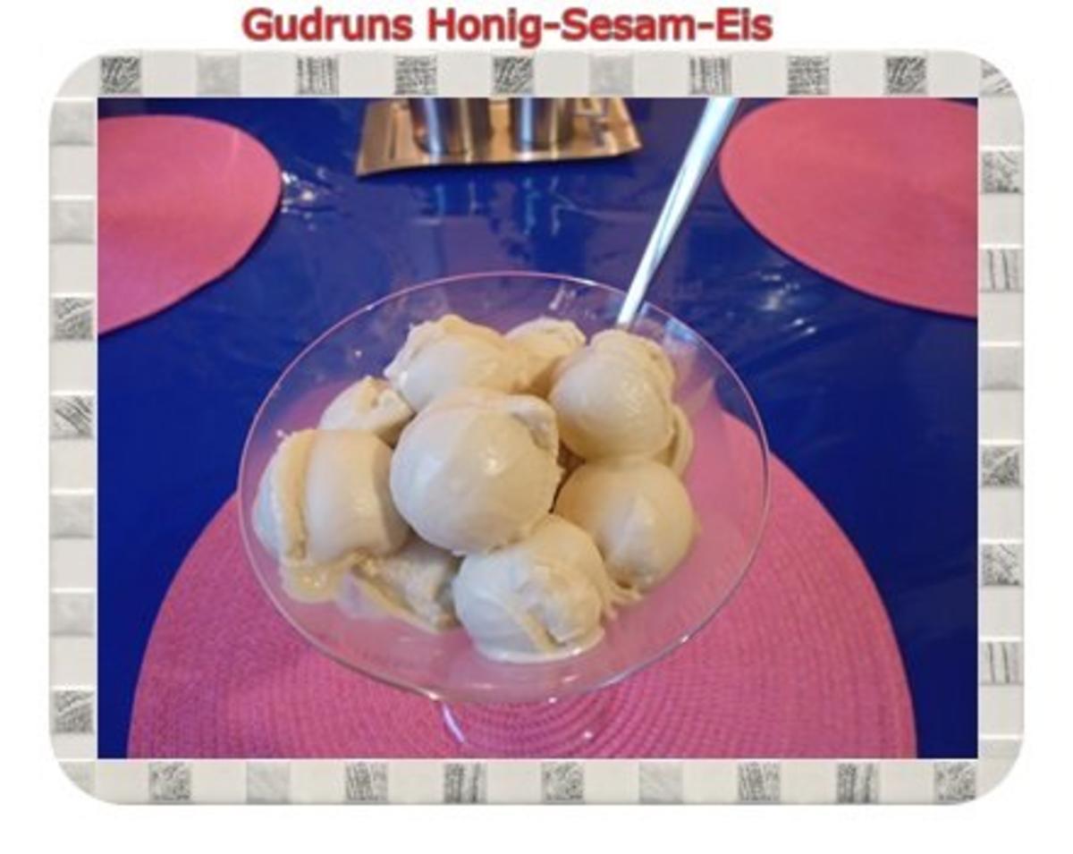 Bilder für Eis: Honig-Sesam-Eis Rezept