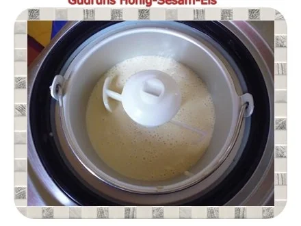 Eis: Honig-Sesam-Eis - Rezept - Bild Nr. 4