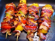 Gemüse-Spießchen vom Grill - Rezept