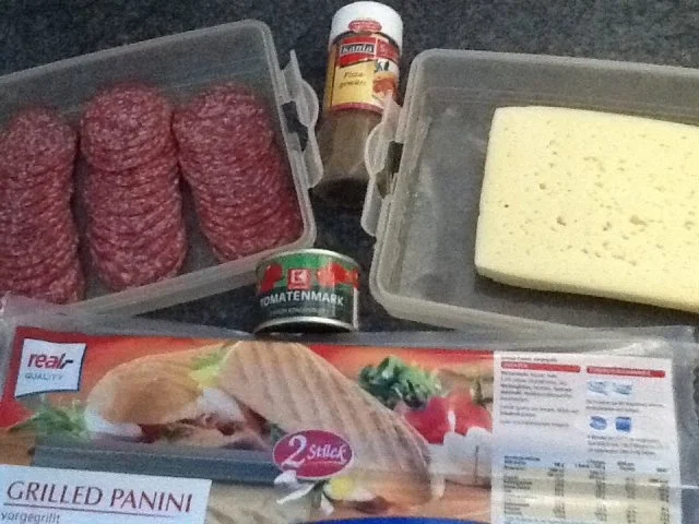 Mein Grilled Panini - Rezept