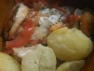 Tomaten, Käse, Zwiebel aus dem Backofen - Rezept