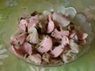 Rettich - Knödel - Wurstsalat - Rezept