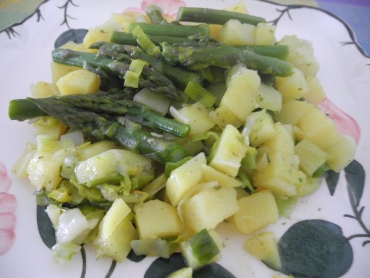 Vegan : Kartoffel - Spargel - Pfanne - Rezept - Bild Nr. 2