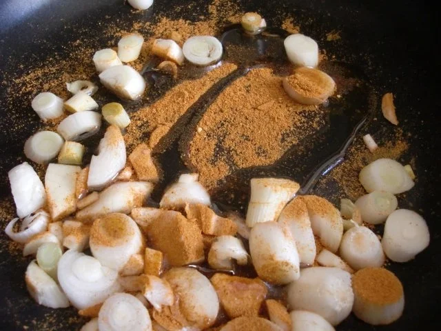 Rezept: scharfer Curry - Lachs Bild Nr. 2 scharfer Curry - Lachs - Rezept - Bild Nr. 2