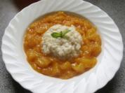 Dessert: Milchreis mit Mangokompott - Rezept
