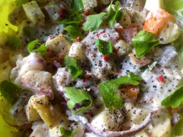 Matjes Salat - Rezept - Bild Nr. 2