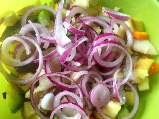 Matjes Salat - Rezept - Bild Nr. 6