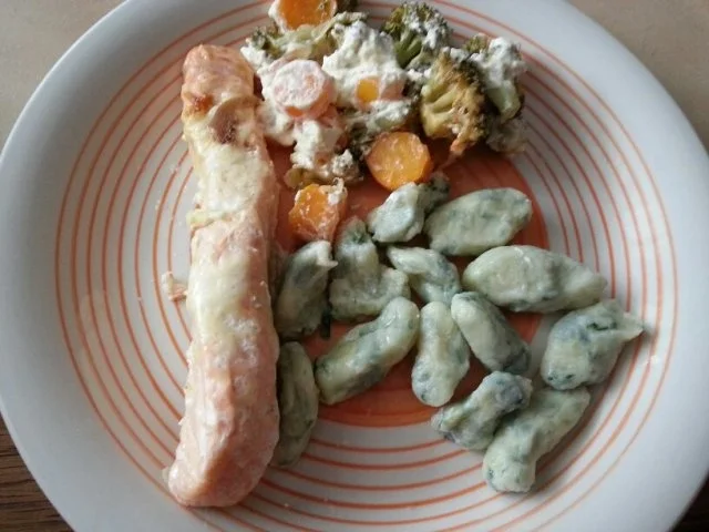 Gnocchi mit Blattspinat - Rezept