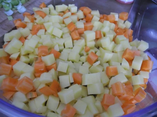 Vegan : Bunte Gemüse - Pfanne gedünstet - Rezept - Bild Nr. 4