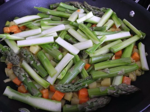 Vegan : Bunte Gemüse - Pfanne gedünstet - Rezept - Bild Nr. 16