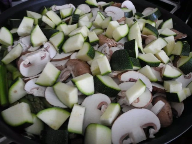 Vegan : Bunte Gemüse - Pfanne gedünstet - Rezept - Bild Nr. 17