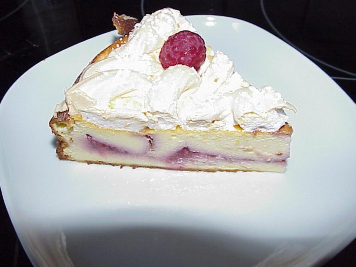 Käsekuchen mit Baiser - Rezept mit Bild - kochbar.de