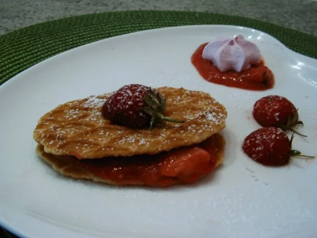 Rezept: Erdbeer-Sandwich-Waffeln Bild Nr. 2 Erdbeer-Sandwich-Waffeln - Rezept - Bild Nr. 2