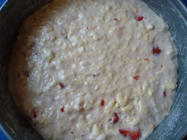 Rezept: Warmer Erdbeerkuchen mit Vanillesauce Bild Nr. 11 Warmer Erdbeerkuchen mit Vanillesauce - Rezept - Bild Nr. 11