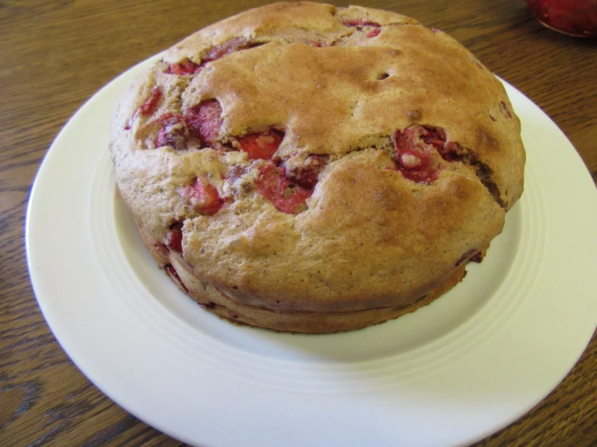 Rezept: Warmer Erdbeerkuchen mit Vanillesauce Bild Nr. 34 Warmer Erdbeerkuchen mit Vanillesauce - Rezept - Bild Nr. 34