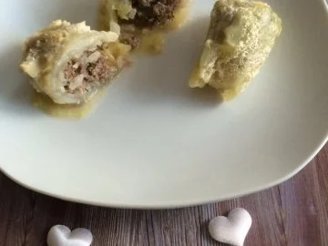 Griechisch angehauchte Mini-Krautwickel - Rezept - Bild Nr. 6