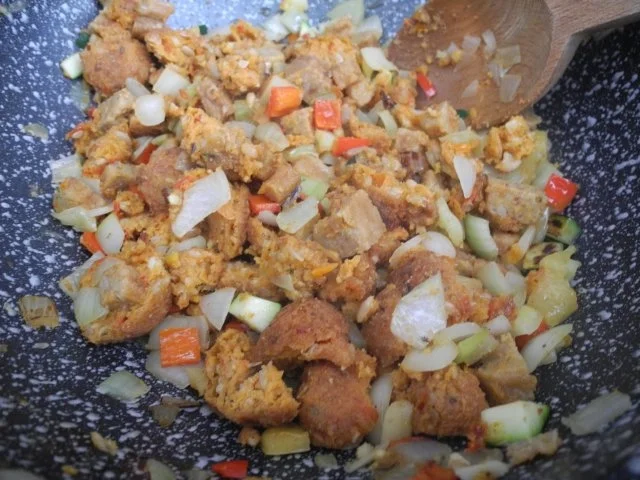 Vegan : Bunte Gemüse - Pfanne gedünstet - die nächste - Rezept - Bild Nr. 14