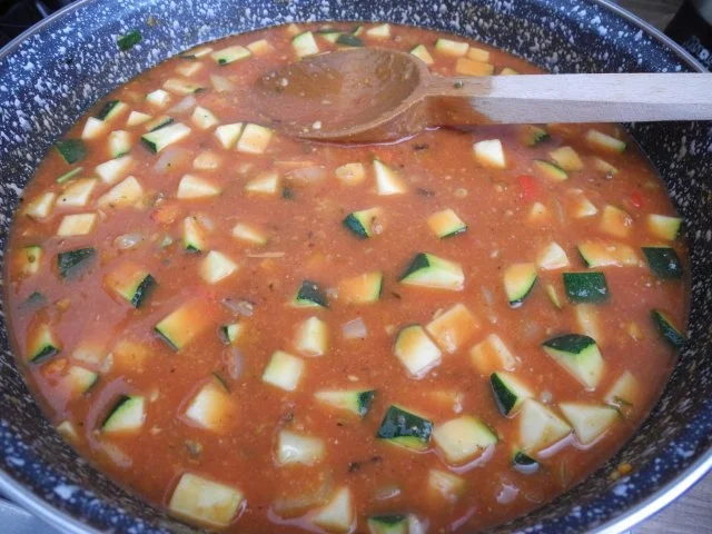 Vegan : Bunte Gemüse - Pfanne gedünstet - die nächste - Rezept - Bild Nr. 23