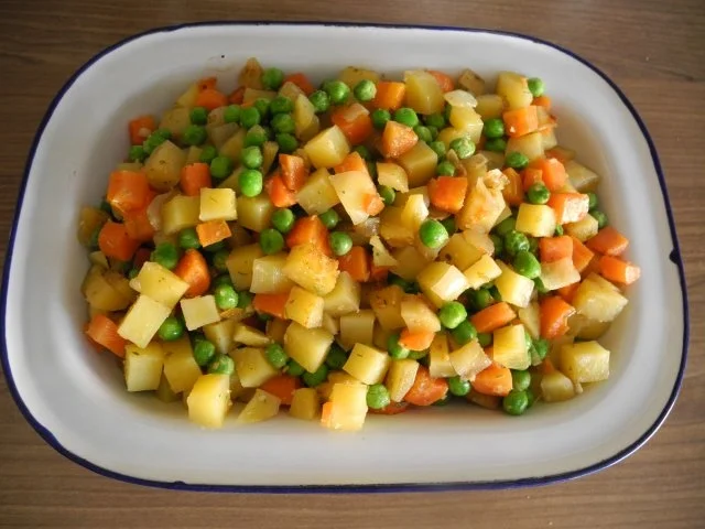 Rezept: vegan : Trio als Beilage vegan : Trio als Beilage - Rezept