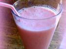 Erdbeer-Kefir-Holunderblütensirup-Shake - Rezept