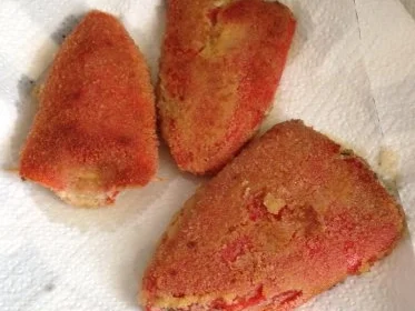 Gefüllte und panierte Paprikaschoten II - Rezept