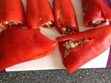 Gefüllte und panierte Paprikaschoten II - Rezept - Bild Nr. 9