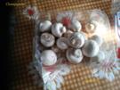 Pfannengerichte: Rührei gepaart mit Champignons und Kochschinken - Rezept
