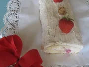 Giotto-Erdbeer-Rolle - Rezept