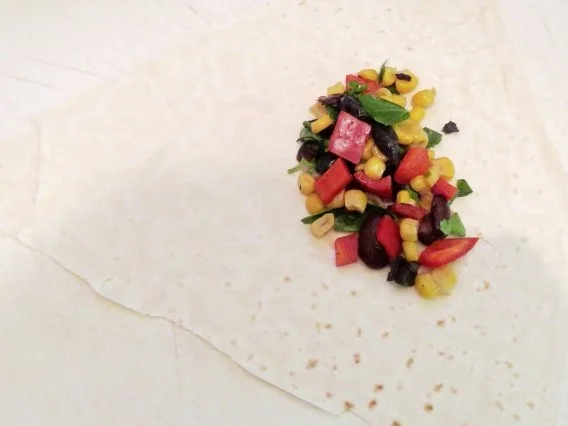 Zwischensnack: Börek mit buntem Gemüse - Rezept